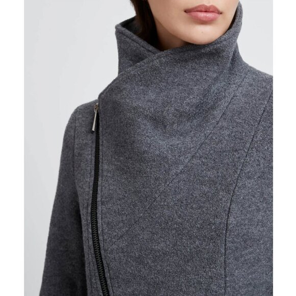 NWOT Marcella Maren Over Coat - Gray - Picture 2 of 7
